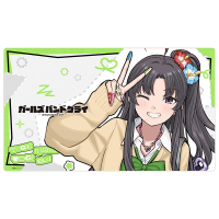 Original Illustration Rubber Mat (Awa Subaru / Heisei Gal)