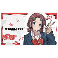 Original Illustration Rubber Mat (Iseri Nina / Heisei Gal)