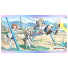 Curtain Tamashii's Rubber Mat (I Love You Girls)