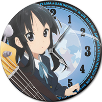 Akiyama Mio Tin Clock
