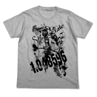 Steins Gate Collage T-Shirt (Heather Grey)