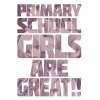 Elementary School Girls Are The Best T-Shirt (Black)