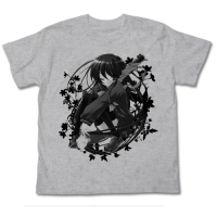 Shana Leaf T-Shirt (Mix Gray)