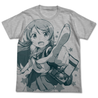 Kousaka Kirino All Print T-Shirt (Heather Grey)