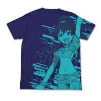 Ganaha Hibiki All Print T-Shirt (Night Blue)