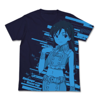 Kisaragi Chihaya All Print T-Shirt (Navy)