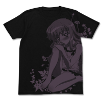 Louise All Print T-Shirt (Black)