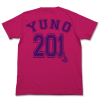 Yuno College T-Shirt (Tropical Pink)