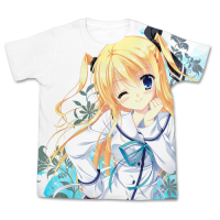 Morizono Rikka Full Graphic T-Shirt (White)