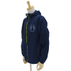 Sonoda Umi Hooded Windbreaker (Navy Ã— Yellow)