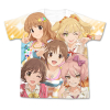 Idolmaster Cinderella Girls Full Graphic T-Shirt Passion.ver (White)
