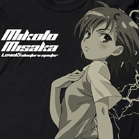 Misaka Mikoto T-Shirt (Black)