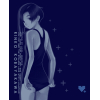 Kobayakawa Rinko Swim Wear T-Shirt (Navy)