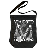 Akane and Rei Shoulder Tote Bag (Black)
