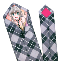 Nyaruko Necktie (Grey Checker Ver)