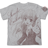 Sendou Erika T-Shirt (Mix Gray)