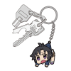 Kikuchi Makoto Pinched Keychain