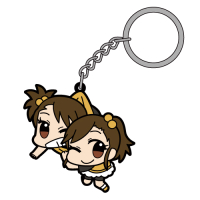 Futami Ami & Mami Pinched Keychain