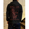 Nishikino Maki Hooded Windbreaker (Black x Red)