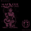 Yazawa Nico Hooded Windbreaker (Black x Red) 