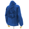 Miki Sayaka Hooded Windbreaker (Blue x White)