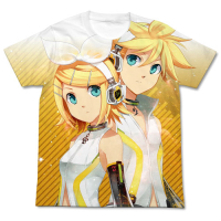 Rin&Len Append Full Graphic T-Shirts Full Color 