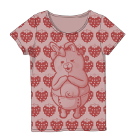 Monomi Girls Cutsew Heather (Pink)