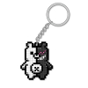 Monokuma Pixel Rubber Key Ring 