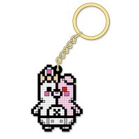 Monomi Pixel Rubber Key Ring 