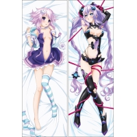 Neptunia & Purple Heart Smooth Dakimakura Cover