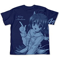 Asakura Nemu All Print T-Shirt (Indigo)