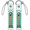 Hatsune Miku Chan x Co ver. Nobinobi Miku Strap