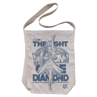 Cure Diamond Shoulder Tote Bag (Natural)