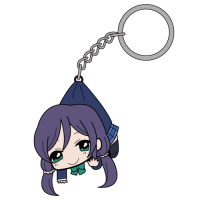 Tojo Nozomi Pinched Key Ring