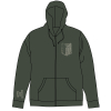 Survey Corps Zip Parka (Moss)