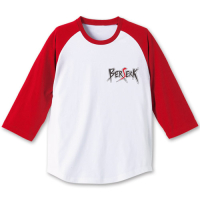 Berserk Raglan T-shirt (White x Red)