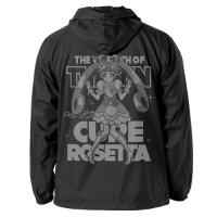 Cure Rosetta Hooded Windbreaker (Black x White)