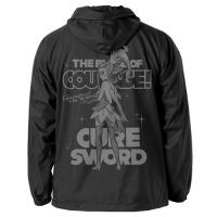 Cure Sword Hooded Windbreaker (Black x White)