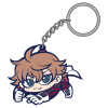 Hazama Masayoshi Pinched Key Ring 