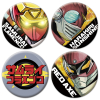 Samurai Flamenco Can Badge Set 