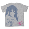 Nakano Azusa All Print T-Shirt (Mix Gray)