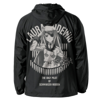 Laura Bodewig Reboot Hooded Windbreaker (Black x White)