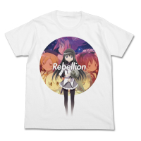 Puella Magi Madoka Magica The Movie Part 3: Rebellion Full Color T-Shirt (White)