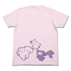 wooser and friends T-shirt (Light Pink)