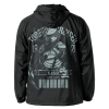 Kiso Kai Ni Hooded Windbreaker (Black x Red)