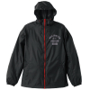 Yuudachi Kai Ni Hooded Windbreaker (Black x Red)