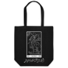 Nobunaga The Fool Tote Bag (Black)