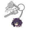 Yatogami Tohka Pinched Keychain