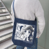 Kud Wafter Shoulder Tote Bag (Navy)