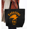 Karasuno Highschool Haikyuu Club Tote Bag (Black)